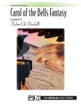 Carol of the Bells Fantasy-1 Piano, 4 Hands piano sheet music cover